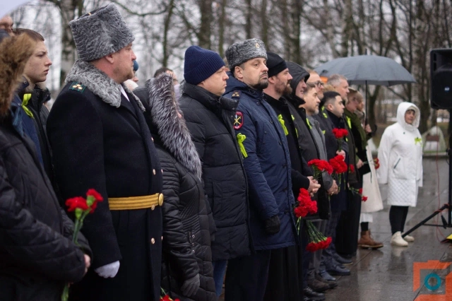 Торжественный митинг у мемориала «Ополченцы» 