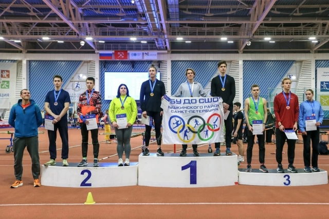 Победители чемпионата Санкт-Петербурга по легкой атлетике