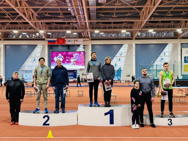 Победители чемпионата Санкт-Петербурга по легкой атлетике