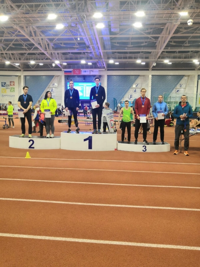 Победители чемпионата Санкт-Петербурга по легкой атлетике