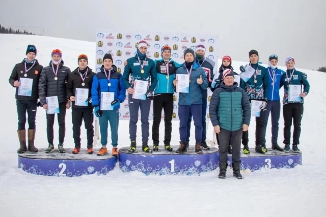 Награждение победителей чемпионата Северо-Западного федерального округа по лыжным гонкам